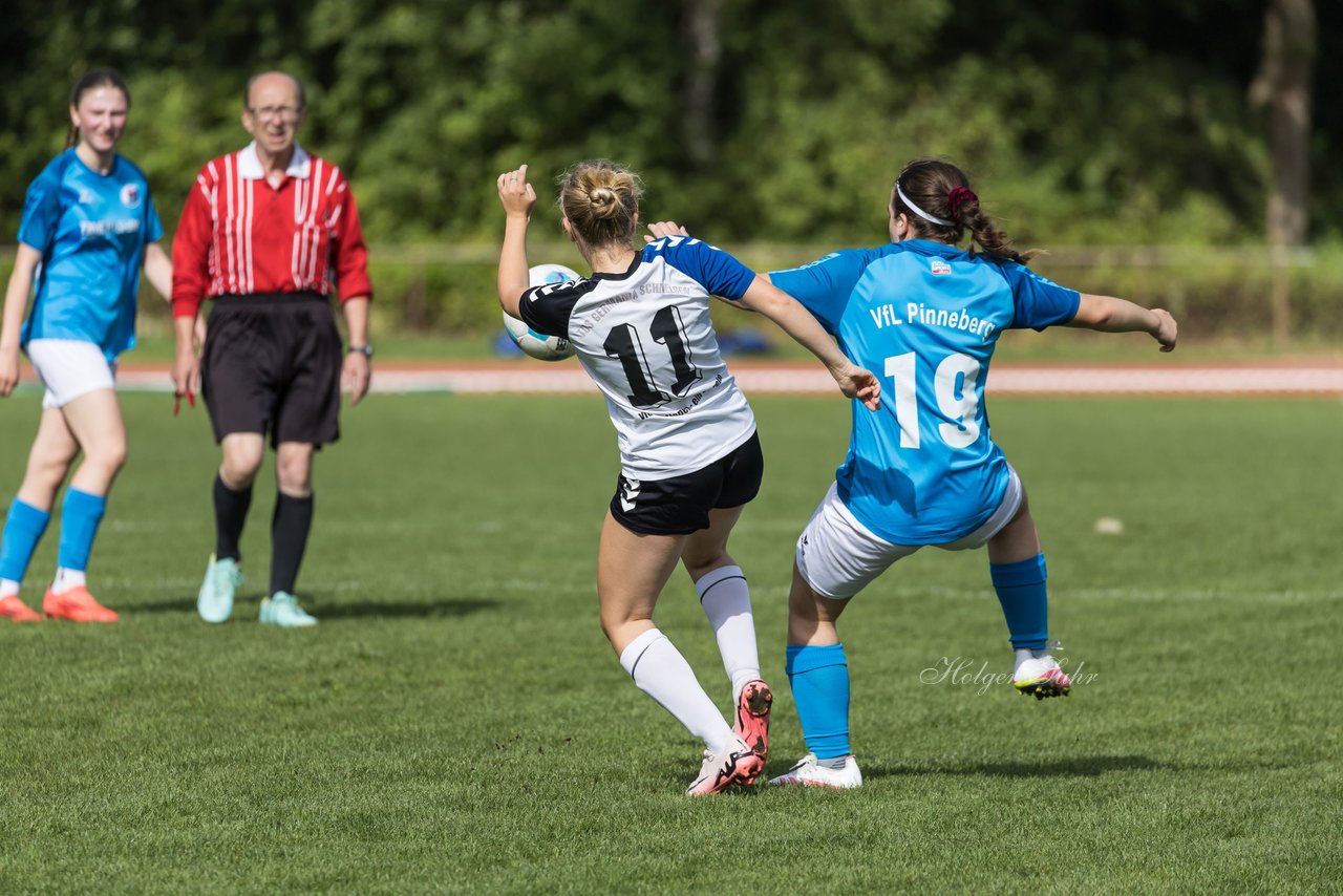 Bild 181 - wBJ VfL Pinneberg - Germania Schnelsen : Ergebnis: 15:1